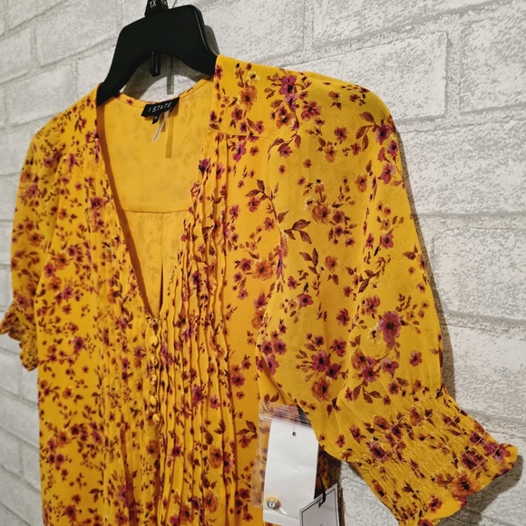 1. State Floral Boho Blouse - Picture 3 of 11